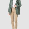 Petit Bateau 5896605 Regenjacke Damen, Grün