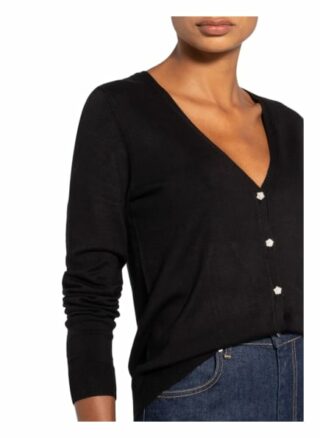 Phase Eight Camille Strickjacke Damen, Schwarz
