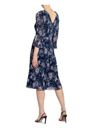 Phase Eight Casey Plisseekleid Damen, Blau