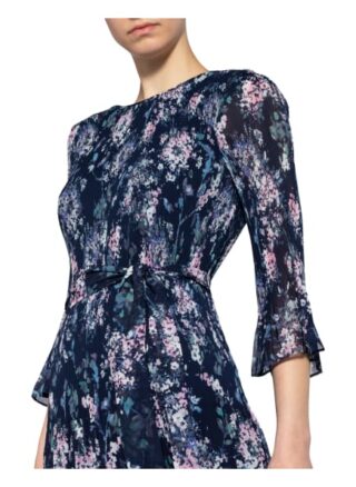 Phase Eight Casey Plisseekleid Damen, Blau