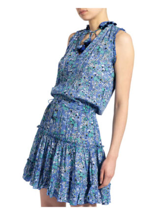Poupette St Barth Clara Strandkleid Damen, Blau