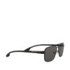 Prada Linea Rossa Ps 51us Sonnenbrille Herren, Schwarz