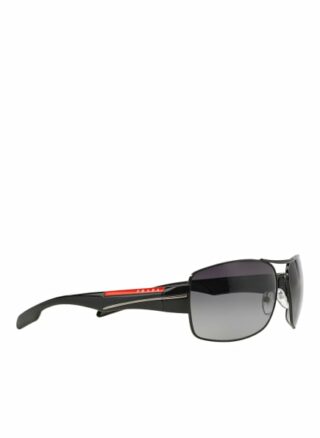 Prada Linea Rossa Ps 53ns Sonnenbrille Herren, Schwarz