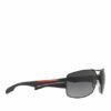 Prada Linea Rossa Ps 53ns Sonnenbrille Herren, Schwarz