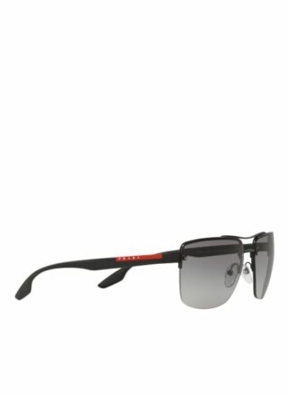 Prada Linea Rossa Ps 60us Sonnenbrille Herren, Schwarz
