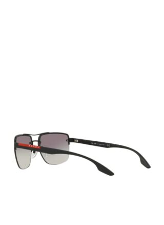 Prada Linea Rossa Ps 60us Sonnenbrille Herren, Schwarz
