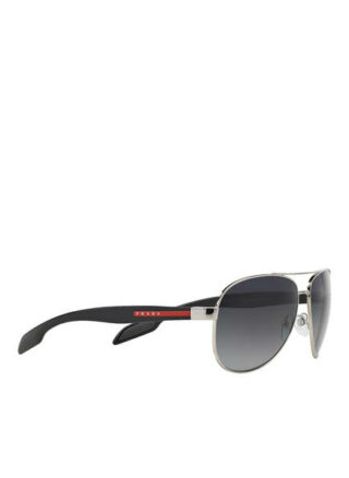 Prada Linea Rossa sps53p Sonnenbrille Herren, Grau