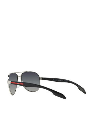 Prada Linea Rossa sps53p Sonnenbrille Herren, Grau