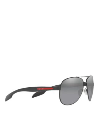 Prada Linea Rossa sps53p Sonnenbrille Herren, Schwarz