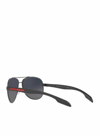 Prada Linea Rossa sps53p Sonnenbrille Herren, Schwarz