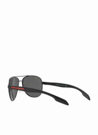Prada Linea Rossa sps53p Sonnenbrille Herren, Schwarz