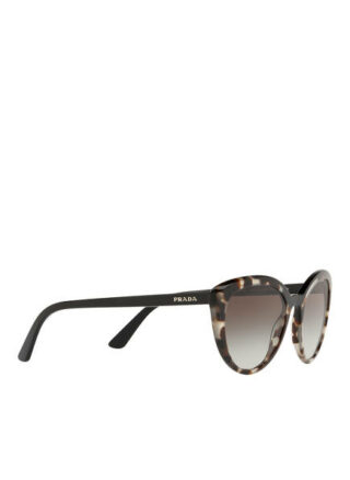 Prada Pr 02vs Sonnenbrille Damen, Schwarz