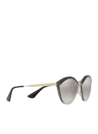 Prada Pr 07us Sonnenbrille Damen, Schwarz