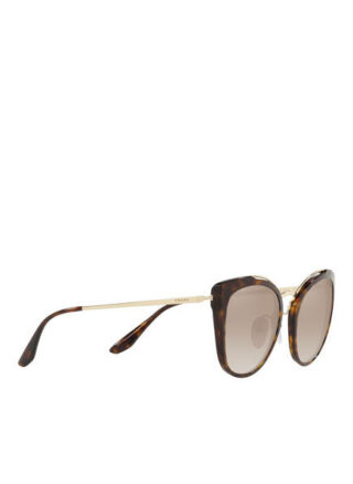 Prada Pr 20us Sonnenbrille Damen, Gold