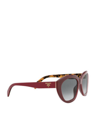 Prada pr16xs Sonnenbrille Damen, Rot