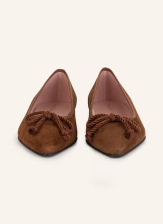 Pretty Ballerinas Angelis Ballerinas Damen, Braun