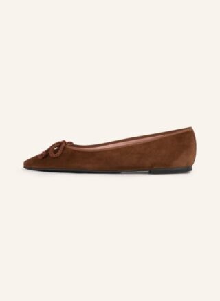Pretty Ballerinas Angelis Ballerinas Damen, Braun