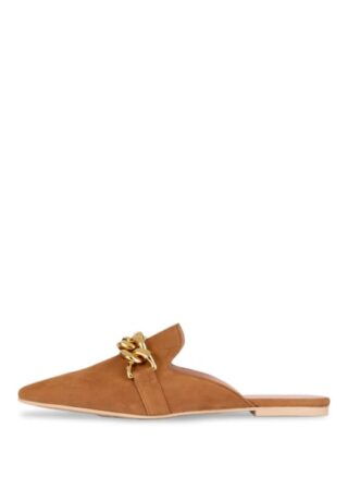 Pretty Ballerinas Ella Mules Damen, Braun