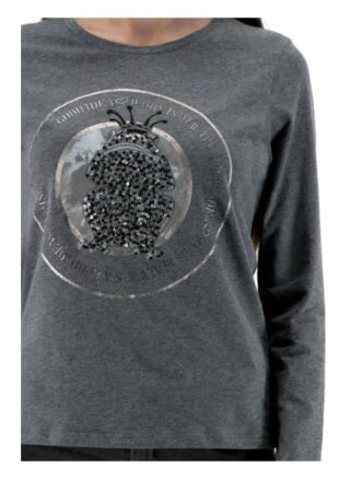 Princess GOES HOLLYWOOD Longsleeve Damen, Grau