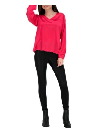 Princess GOES HOLLYWOOD Seidenbluse Damen, Pink