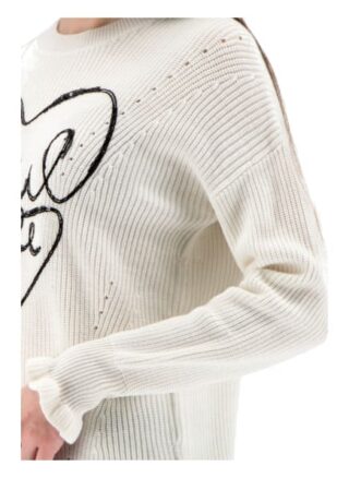 Princess GOES HOLLYWOOD Strickpullover Damen, Weiß