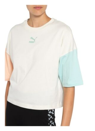 Puma Clsx T-Shirts Damen, Beige