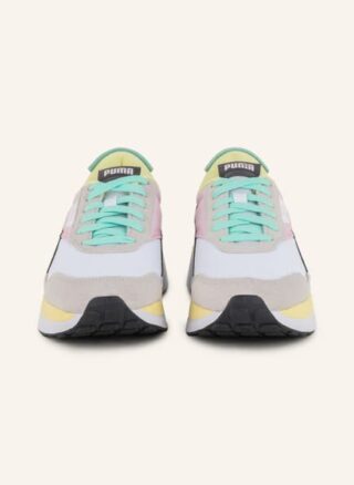 Puma Cruise Rider Plateau-Sneaker Damen, Grün