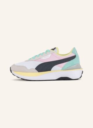 Puma Cruise Rider Plateau-Sneaker Damen, Grün