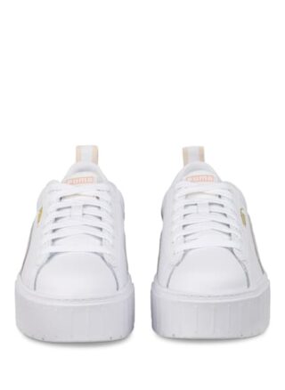Puma Mayze Lth Plateau-Sneaker Damen, Pink