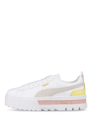 Puma Mayze Lth Plateau-Sneaker Damen, Pink