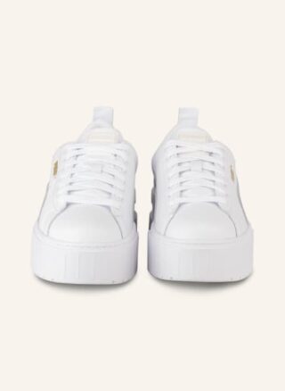 Puma Mayze Plateau-Sneaker Damen, Weiß