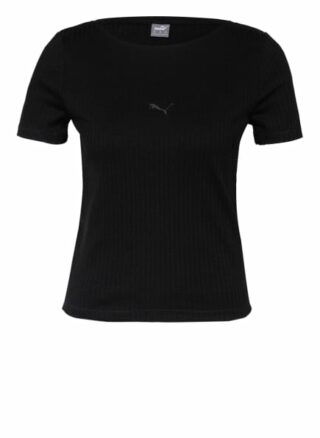 Puma T-Shirt Damen, Schwarz