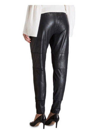 RAFFAELLO ROSSI Candy Lederhose Damen, Schwarz