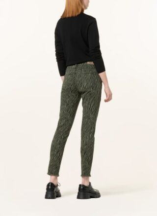 RAFFAELLO ROSSI Jane 7/8 Slim Fit Jeans Damen, Grün