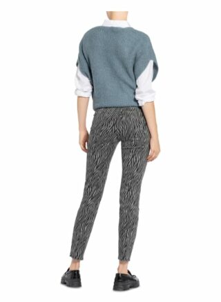RAFFAELLO ROSSI Jane 7/8 Slim Fit Jeans Damen, Silber