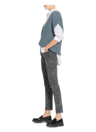 RAFFAELLO ROSSI Jane 7/8 Slim Fit Jeans Damen, Silber