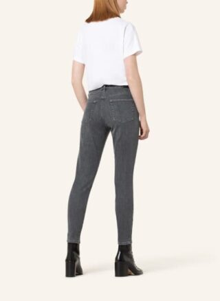 RAFFAELLO ROSSI Jane Slim Fit Jeans Damen, Grau