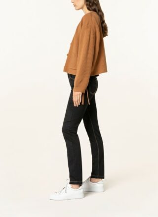 RAFFAELLO ROSSI Skinny Jeans Damen, Schwarz