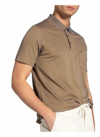 RAGMAN Pique-Poloshirt Herren, Blau