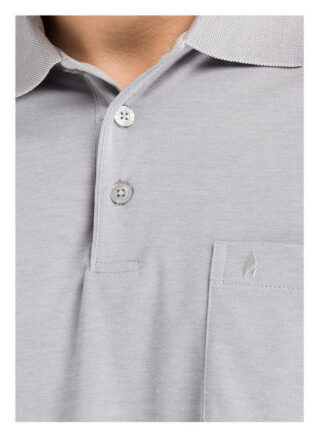 RAGMAN Pique-Poloshirt Herren, Grau