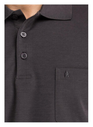 RAGMAN Pique-Poloshirt Herren, Grau