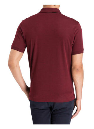 RAGMAN Piqué-Poloshirt Herren, Rot