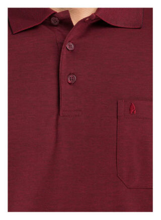 RAGMAN Piqué-Poloshirt Herren, Rot