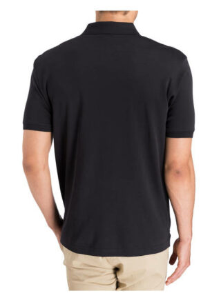 RAGMAN Pique-Poloshirt Herren, Schwarz