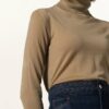 RALPH LAUREN Collection Cashmere-Rollkragenpullover Damen, Braun