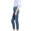 RE/DONE 7/8 Skinny Jeans Damen, Blau