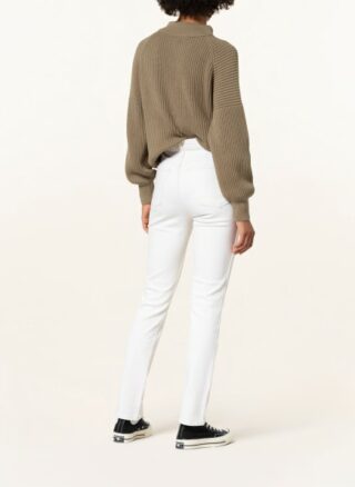 RE/DONE 80s Slim Straight Straight Leg Jeans Damen, Weiß