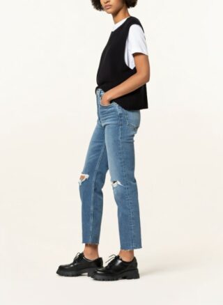 RE/DONE Jeans Straight Leg Jeans Damen, Blau