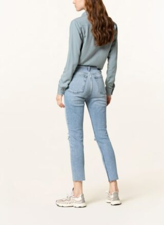 RE/DONE Skinny Jeans Damen, Blau