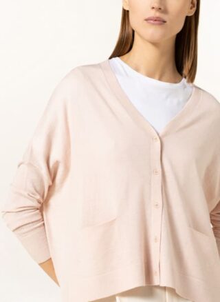 REISS Aisling Strickjacke Damen, Pink